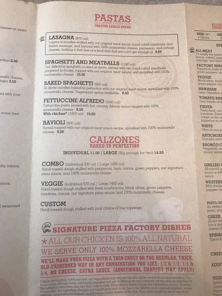 Pizza Factory - Delhi, NY