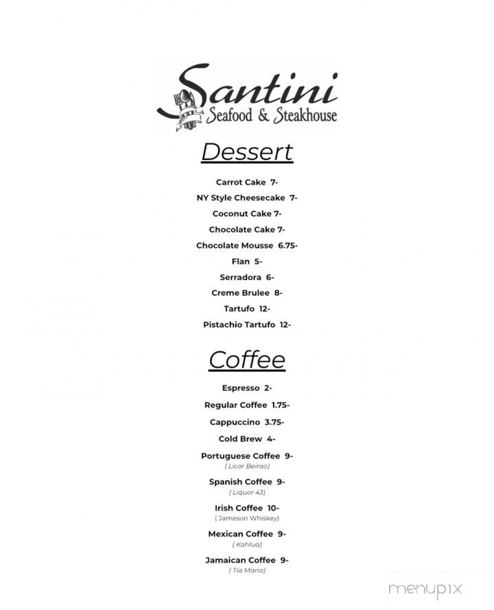 Santini Seafood & Steakhouse - Carteret, NJ