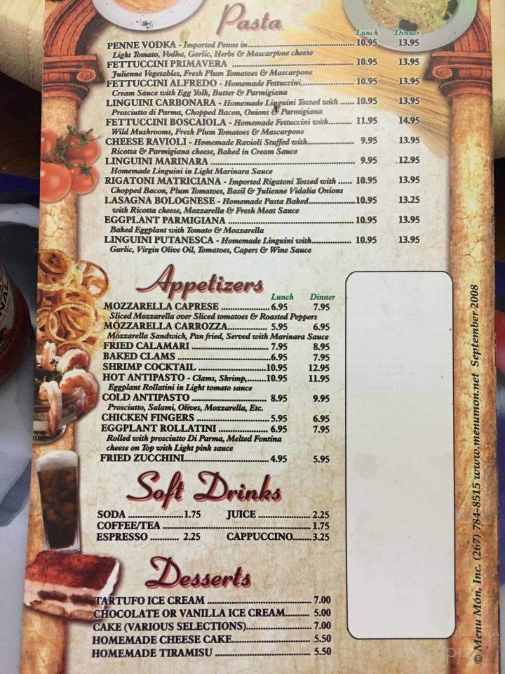 Andiamo Ristorante - Newburgh, NY