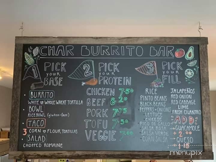 Char Burrito Bar - Geneva, NY