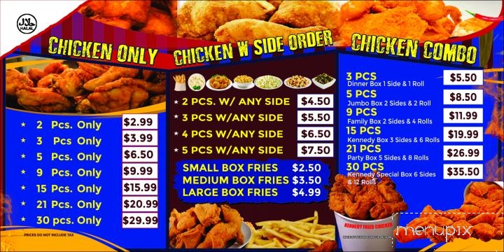 Kennedy Fried Chicken - Kingston, NY