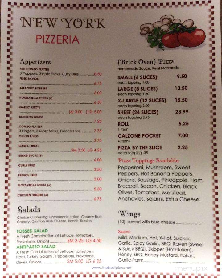 New York Pizzeria - Gouverneur, NY