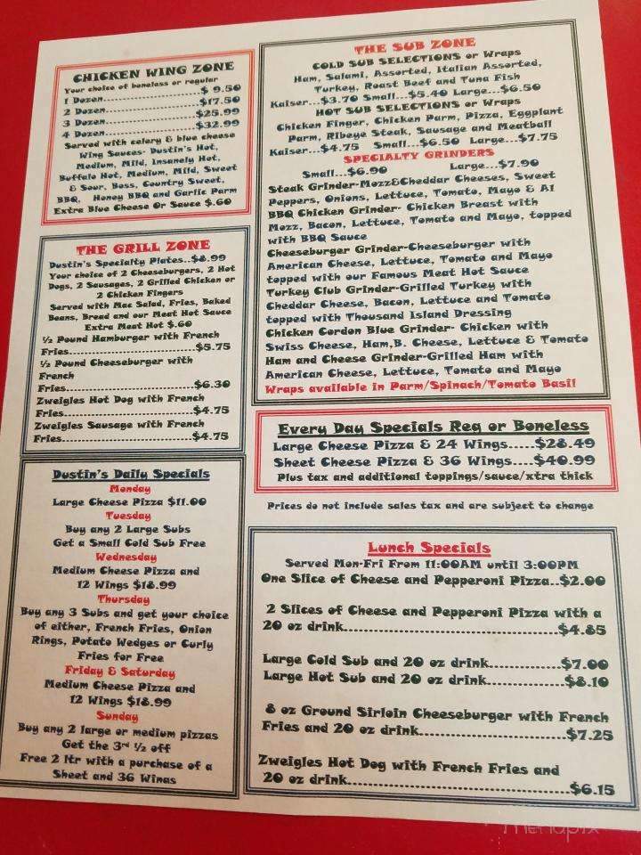 Dustin's Pizzeria - Holley, NY