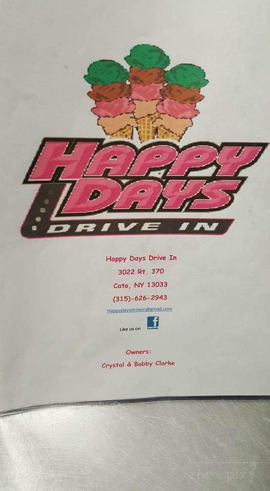 Happy Days Diner - Cato, NY