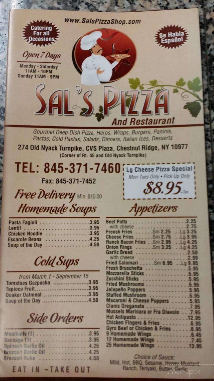 Sal's Pizza - Spring Valley, NY