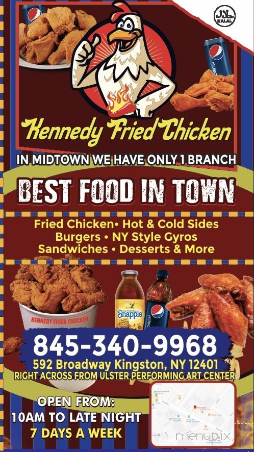 Kennedy Fried Chicken - Kingston, NY