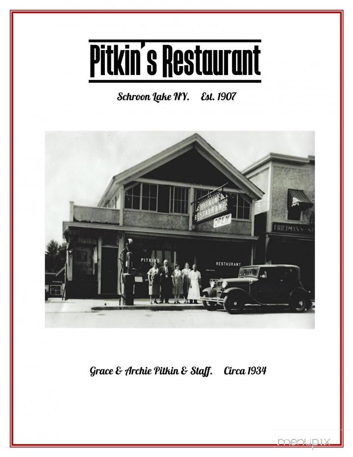 Pitkin's Restaurant - Schroon Lake, NY