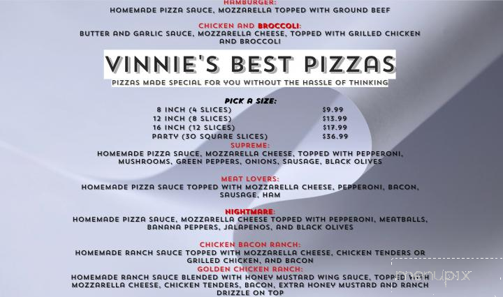 Vinnie's Pizzeria - Findley Lake, NY