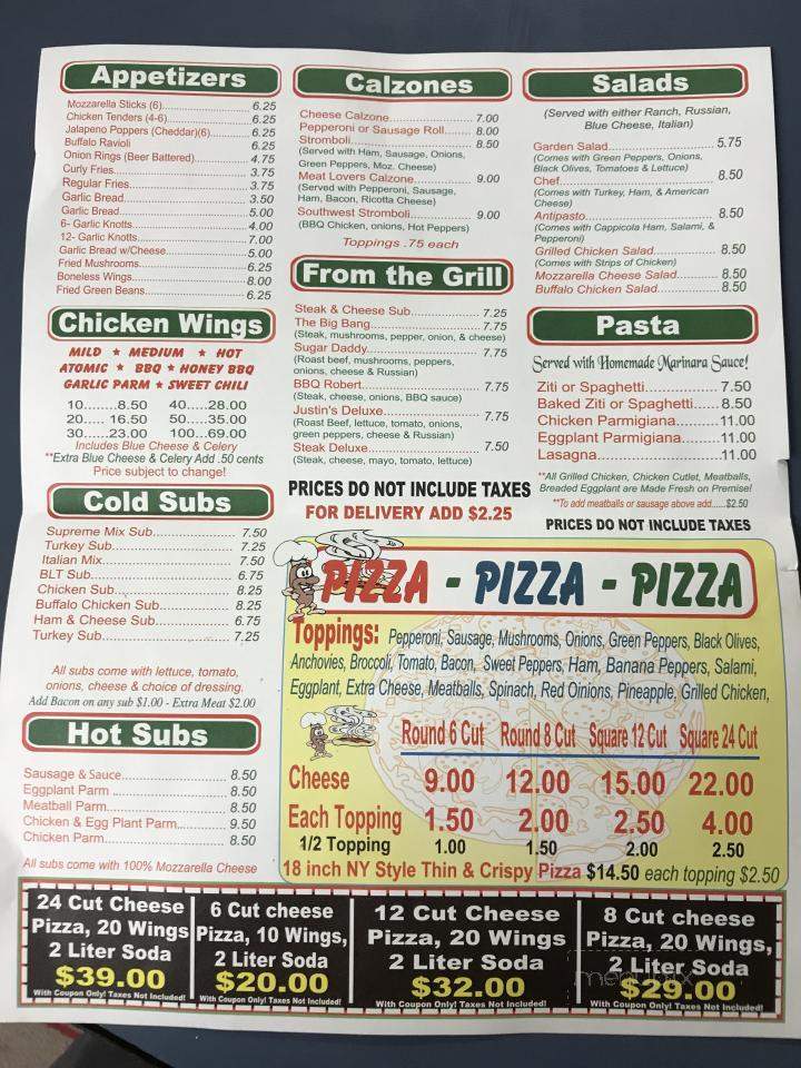 Justin's Pizza - Galway, NY