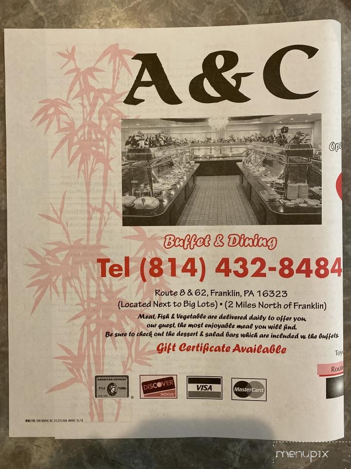 A & C Buffet & Dinning - Franklin, PA