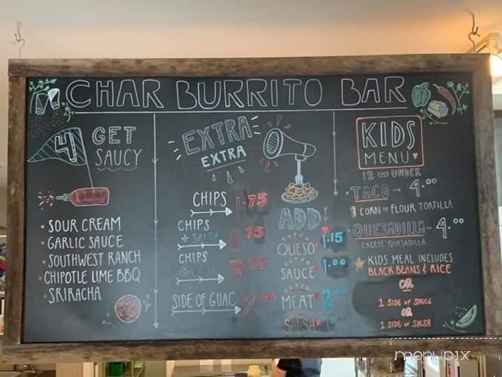 Char Burrito Bar - Geneva, NY